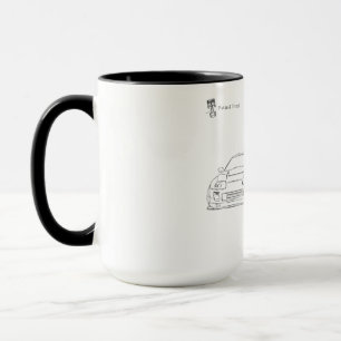 Minimalist Supra Tasse Kolben und Gewinde