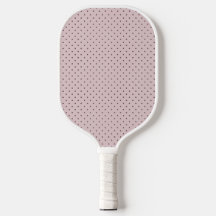 Minimalist Süß Soft Hellrosa Braun Punkte