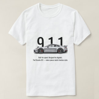 Minimalist T-Shirt | Luxus-Sportwagen Streetwear
