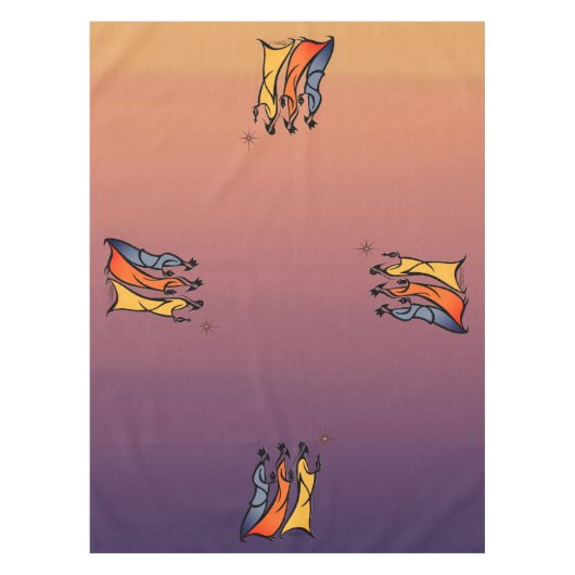 Minimalist Three Wise Men Tischdecke (Vorderseite)