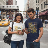 Minimalist Travel City | ORD Chicago Airport Code T-Shirt