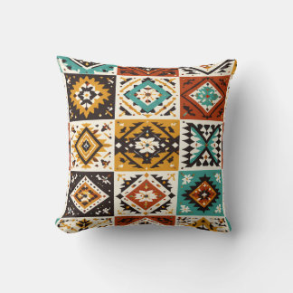 Minimalist Tribal Vertical Stripe Pillow | African Kissen