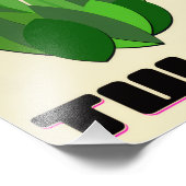 Minimalist Tulips Art Print – Modern Floral Poster (Ecke)