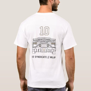 Minimalist V12 Syndicate Nr. 10 Blockcore T-Shirt
