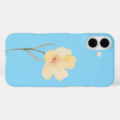 Minimalist Watercolor flower iPad case (Rückseite (Horizontal))