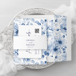 Minimalist Wedding Belly Band with Couple’s Names 