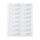 Minimalist Wedding Return Address (Bogen)