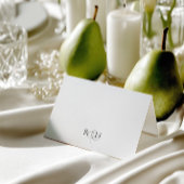 Minimalist Wedding Table Number Place Card Tischnummer