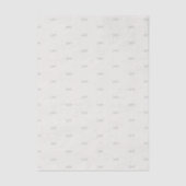 Minimalist Wedding tissue Paper | Warm Ivory Seidenpapier (Vorderseite)