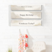 Minimalist Welcome & Celebration Banner | Modern (Insitu)
