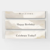 Minimalist Welcome & Celebration Banner | Modern (Horizontal)