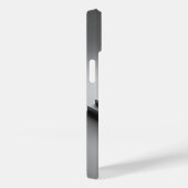 Minimalist White 3D Pyramid Phone Case - Modern  (Rückseite / Rechts)