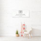 Minimalist White Modern Business Branding Display Banner (Insitu)