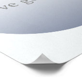 Minimalist “You’ve Got This” Blue Poster (Ecke)