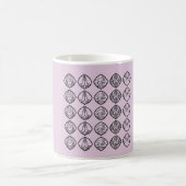 Minimalist Zen Buddhist Mudras Cup Kaffeetasse (Mittel)
