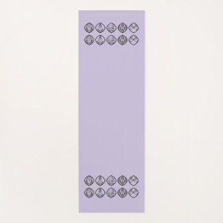 Minimalist Zen Buddhist Mudras Yoga mat Yogamatte