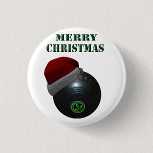 Minimalisten Bowls Frohe Weihnachten, Button