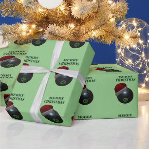 Minimalisten Bowls Frohe Weihnachten, Geschenkpapier