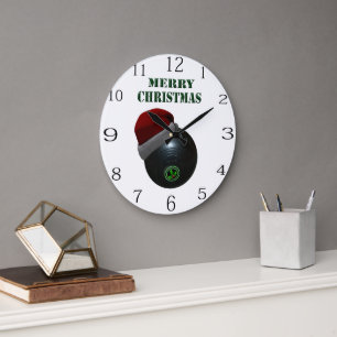 Minimalisten Bowls Frohe Weihnachten, Große Wanduhr