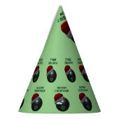 Minimalisten Bowls Frohe Weihnachten, Partyhütchen (Links)