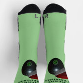 Minimalisten Bowls Frohe Weihnachten, Socken (Oben)