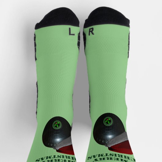 Minimalisten Bowls Frohe Weihnachten, Socken (Oben)