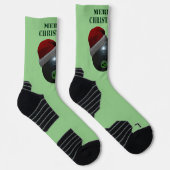 Minimalisten Bowls Frohe Weihnachten, Socken (Rechts)