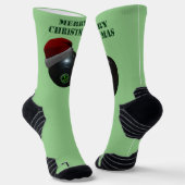 Minimalisten Bowls Frohe Weihnachten, Socken (Gewinkelt)