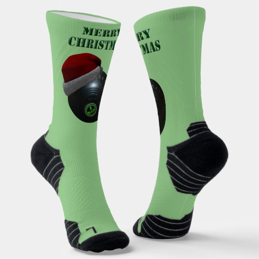 Minimalisten Bowls Frohe Weihnachten, Socken (Gewinkelt)