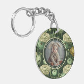 Minimalistic Anniversary Gifts For Husband  Schlüsselanhänger (Vorderseite links)