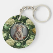 Minimalistic Anniversary Gifts For Husband  Schlüsselanhänger (Rückseite)