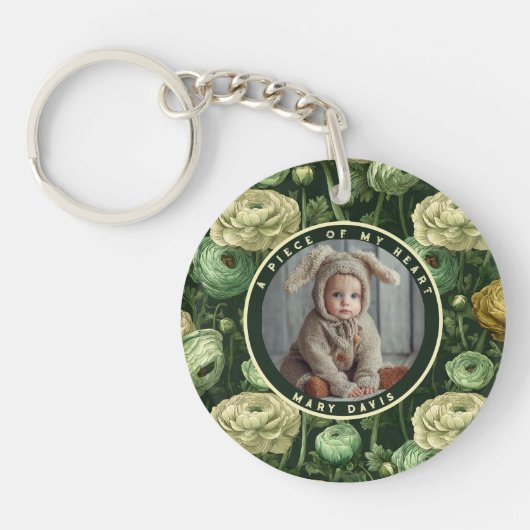 Minimalistic Anniversary Gifts For Husband  Schlüsselanhänger (Vorderseite)