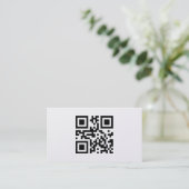 Minimalistic business card, platinum visitenkarte (Stehend Vorderseite)