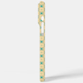 Minimalistic Dads Day Gifts Checkerboard Square  Case-Mate iPhone Hülle (Rückseite / Links)