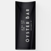 Minimalistic Deco Style | Black Pearl Banner (Vertikal)