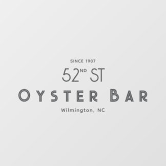 Minimalistic Deco Style | Gray  Fensteraufkleber