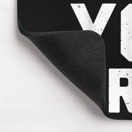 Minimalistic Jesus Love You Bruh Funny Christian Y Mousepad (Ecke)