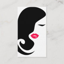 Minimalistin Frau Silhouette Schwarze Schönheitssa
