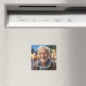 Minimalistisch 1 Special Foto Celebration Life Magnet (In Situ (Geschirrspüler))