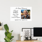 Minimalistisch 1 Special Foto Celebration Life Poster (Heimbüro)