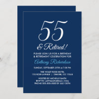 Minimalistisch 55 und Remüde Blue Retirement der M