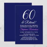 Minimalistisch 60 und dunkle Lila Rente