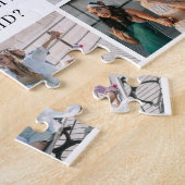 Minimalistisch 8 Foto Collage Bridesmaid Vorschlag Puzzle (Seite)