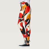 Minimalistisch Abstrakt Leggings (Links)