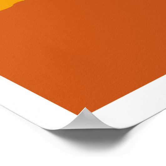 Minimalistisch Abstrakt Poster (Ecke)