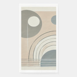 Minimalistisch Abstrakter Napkin Serviette