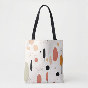 Minimalistisch Abstraktes Boho-Muster Tasche
