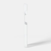 Minimalistisch Alpinistisches Gämse Bergziege auf iPhone Hülle (Linke Seite)