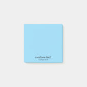 Minimalistisch anpassbar post-it klebezettel (Vorderseite)