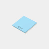 Minimalistisch anpassbar post-it klebezettel (angewinkelt)